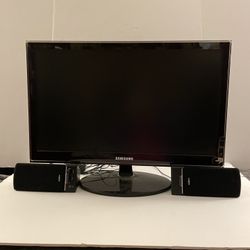 Samsung 23” HD Computer Monitor With 2 Insignia Speakers