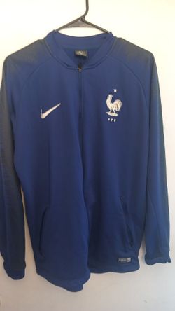 Nike Dri-fit Tracksuit French National team fff Soccer Size L FRANCE 