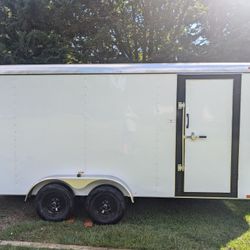 2025 7x16x7 Enclosed Trailer 