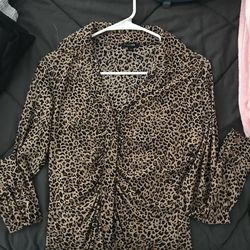 Cheetah Print Shirt