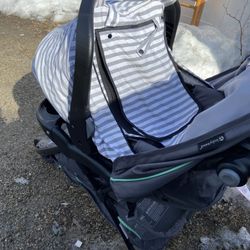 Car Seat And Stroller With Base 