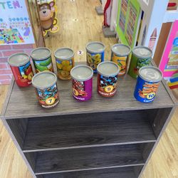 One To Ten Counting Cans