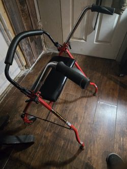 Drive Two Wheel Walker W/Seat