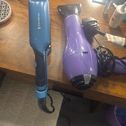 Hair Straightener & Dryer