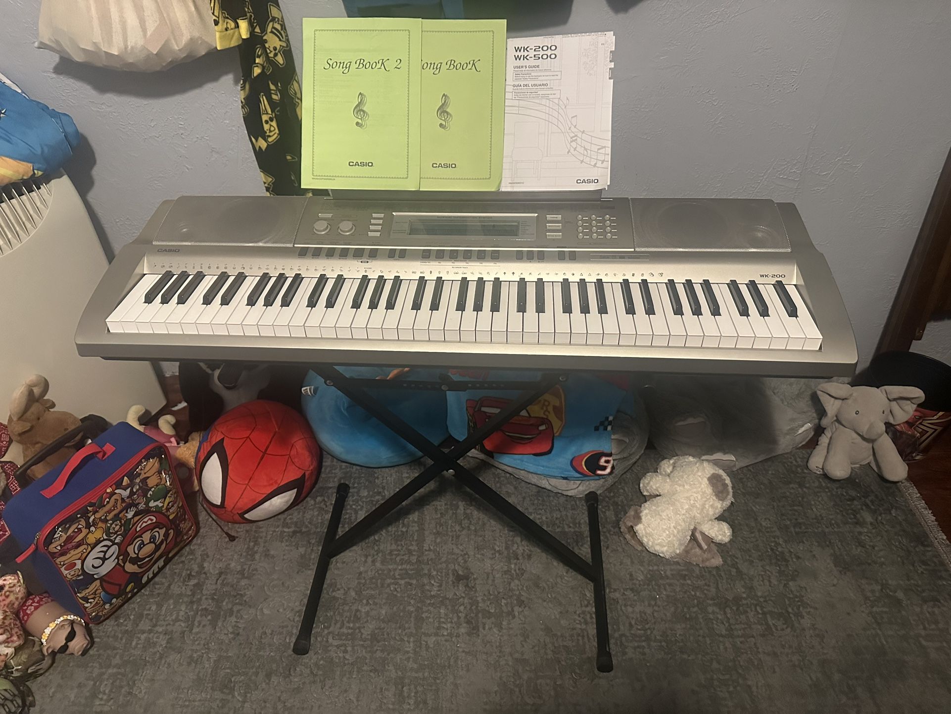 Casio Keyboard & Stand -NICE!