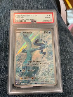 2025 POKEMON JTG EN ARTICUNO ILLUSTRATION RARE