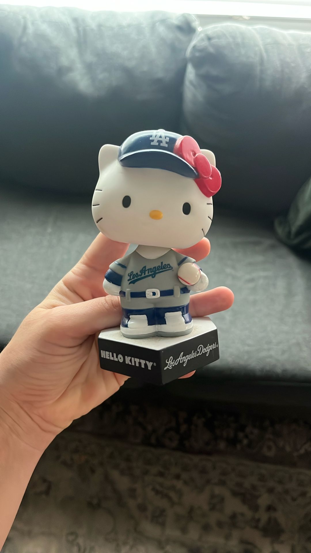 Dodgers Collectible Hello Kitty Bobble Head 2013