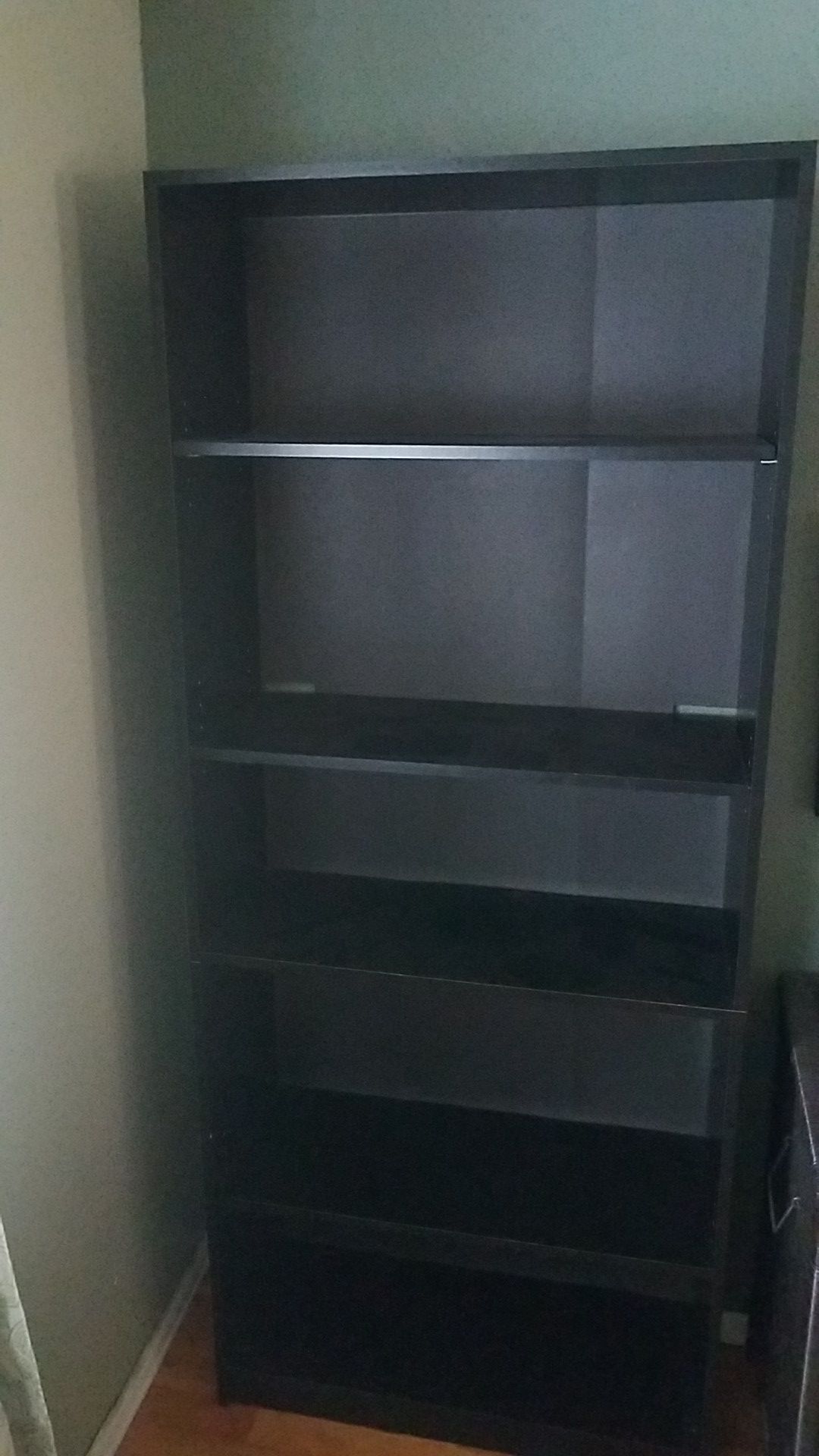 Black Bookshelves - set of 2