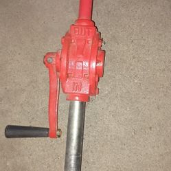 Barrel Fuel Pump for 55 Gallon Drum, Used, Good Condition