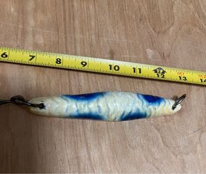 Vintage Oddball Heavy Rock Cod Jig, Saltwater Fishing Lure, 12.5 Oz