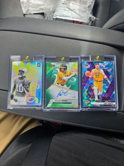 Sports Trading Card Lot of 3 – Hopkins, Morii, Dončić