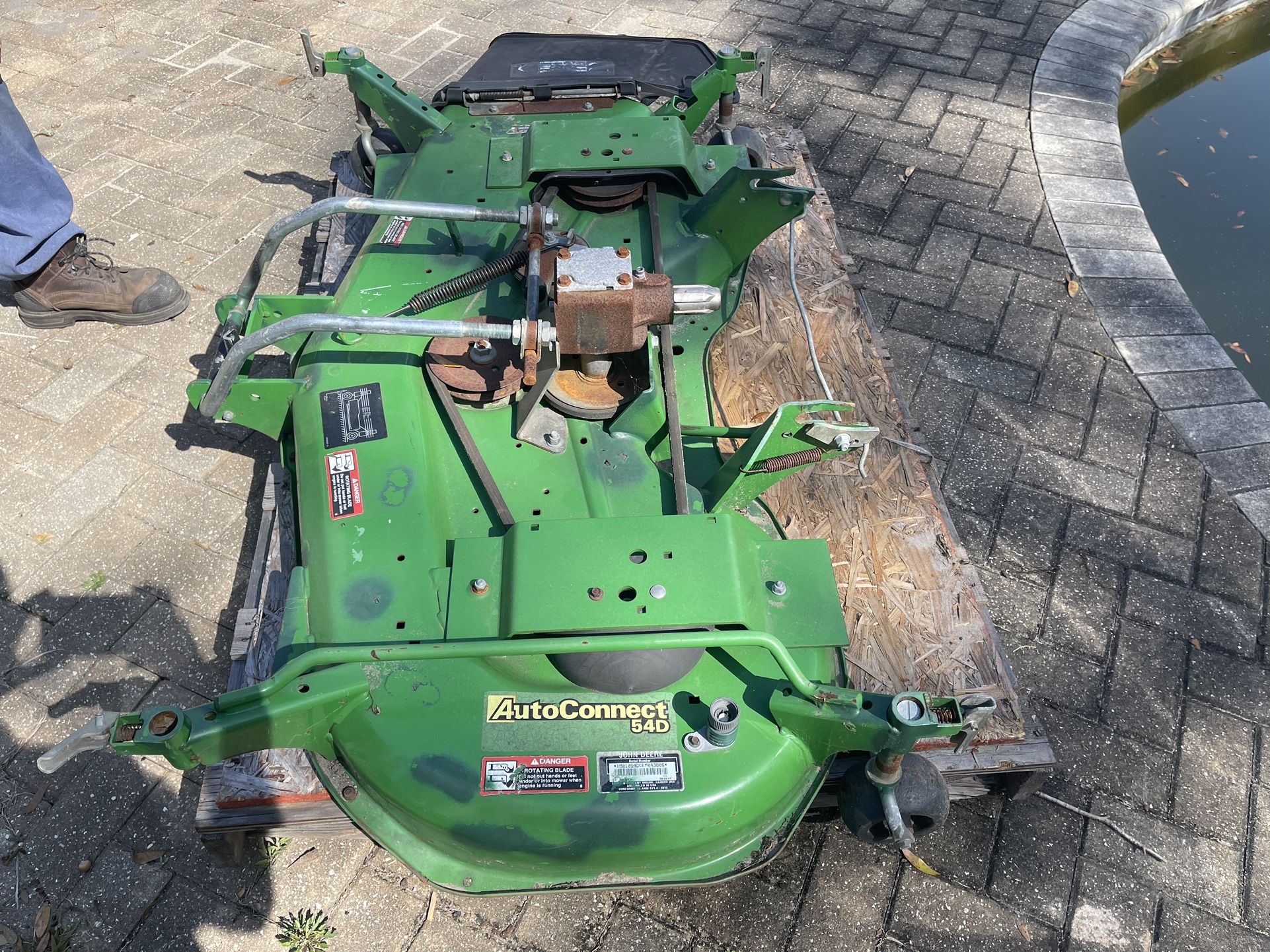 John Deere Auto connect Mower Deck 54d for Sale in Longwood, FL OfferUp