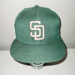 San Diego Padres AC On Field 59FIFTY New Era Cap Military Sunday Size 7 1/2