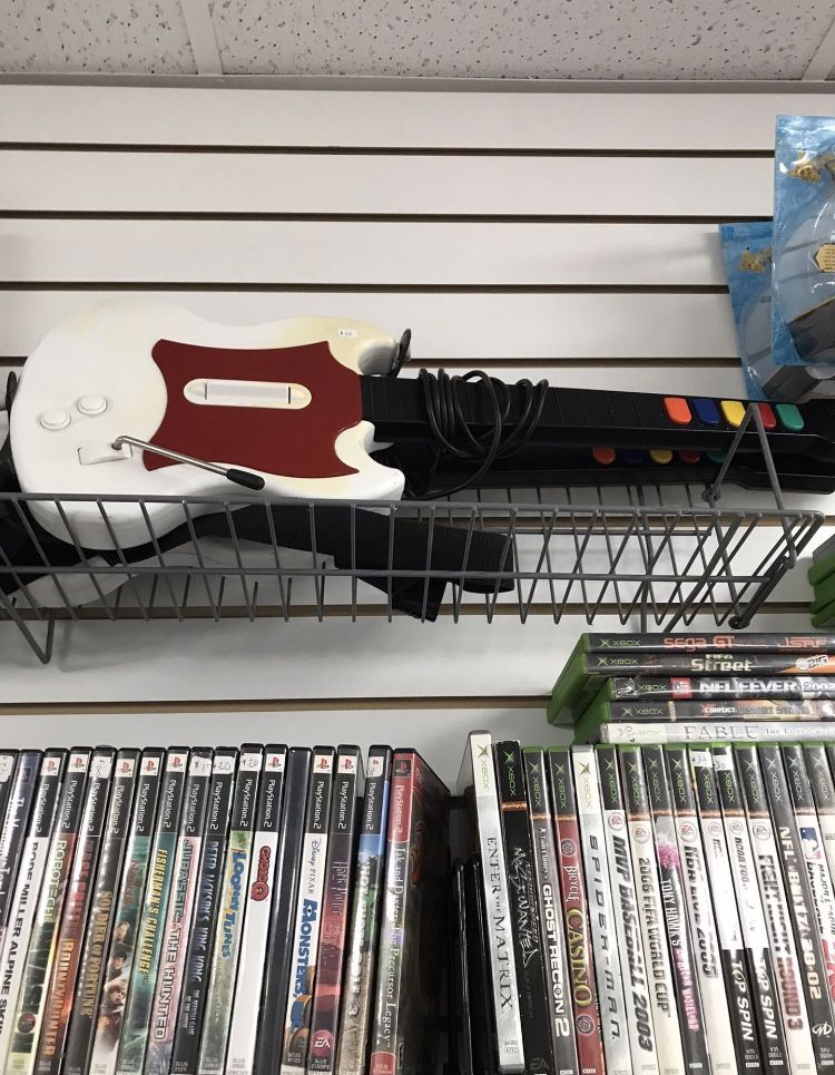 PlayStation 2 Guitar Hero $100 Each Gamehogs 11am-7pn