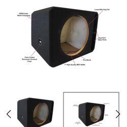 Harmony Audio Single 18” Empty Enclosure