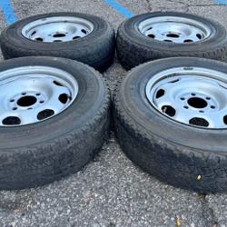 17” FORD EXPEDITION F150 PACKAGE WE FINANCE 6X135 RIMS WHEELS TIRES SET