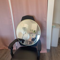 $40 OBO Golden - Rim Round Mirror 