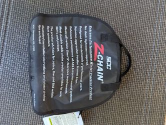 SCC Z-563 Z-Chain Extreme Performance Cable Tire Traction Chain - Set of 2