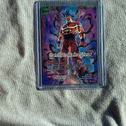 Dragon Ball Super Card Game. 