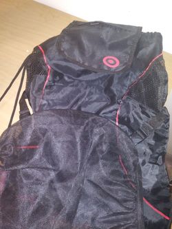 Target draw string backpack book bag