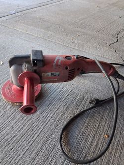 Millwaukee speed control 7" polisher
