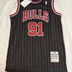 Dennis Rodman Signed Chicago Bulls Jersey – HOF 2011 (JSA Authenticated)