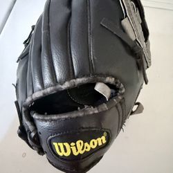 Wilson Black Baseball Glove