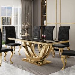 Glam Dining Set 