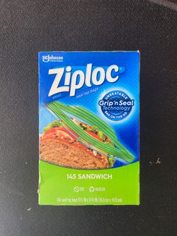 Ziploc Sandwich Bags 145 Count