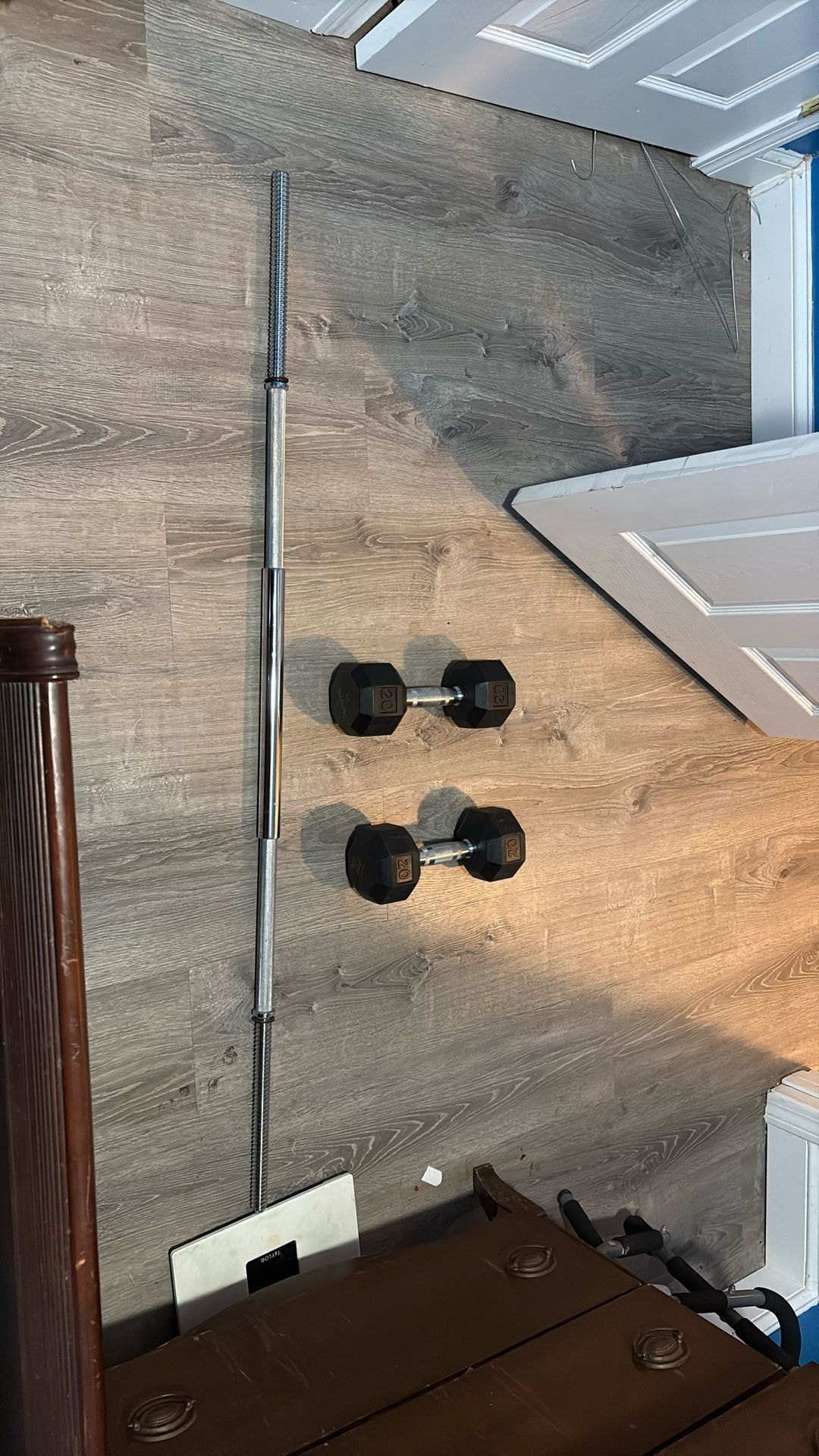 Dumbbells And Pull-up Bar