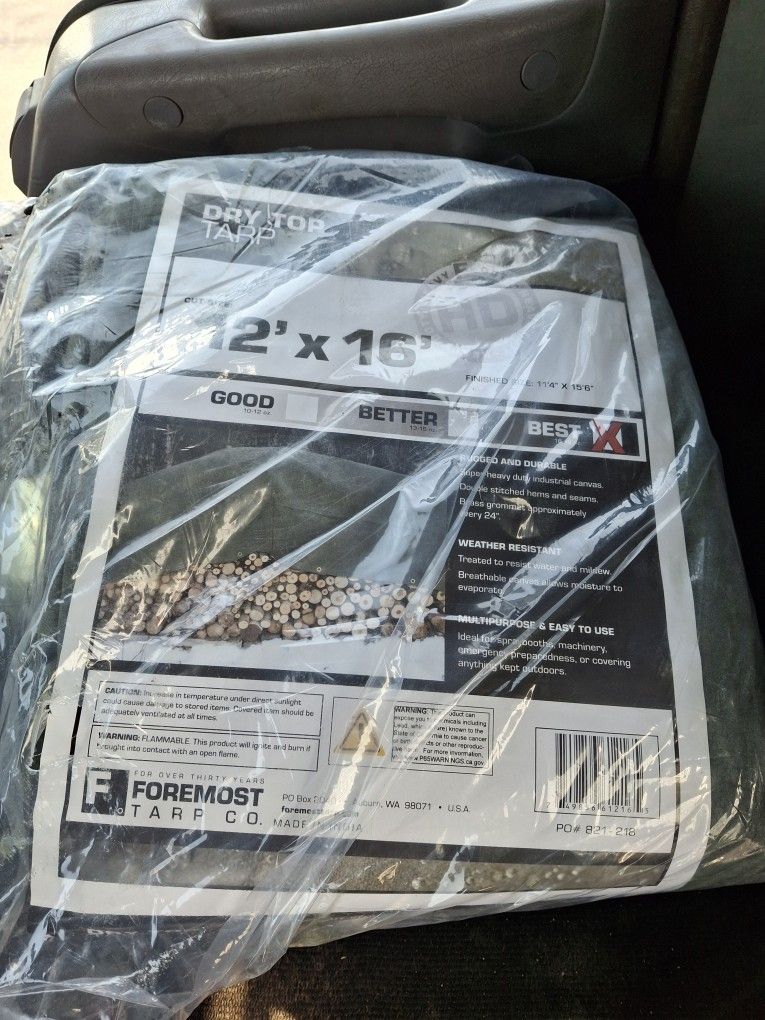 Foremost Canvas Tarp