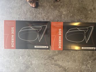 Brand New Side Mirror PAIR (L+R) — Toyota Camry 2015 2016 2017 — A-Premium