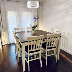 🍽️ Dining Table Set – Table + 6 Chairs