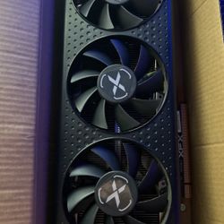 RX XFX 6600XT graphics card
