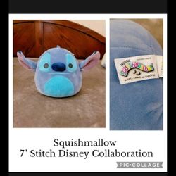 New Squishmallow, 7" Stitch 