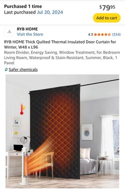 Insulated Door Curtain