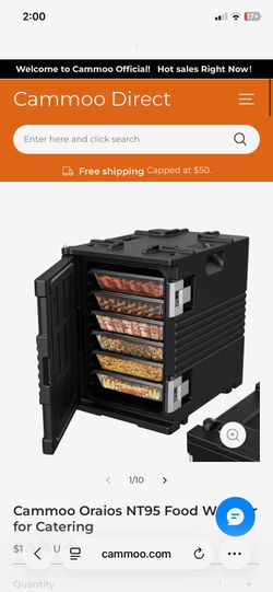 Cammoo Oraios NT95 Food Warmer for Catering
