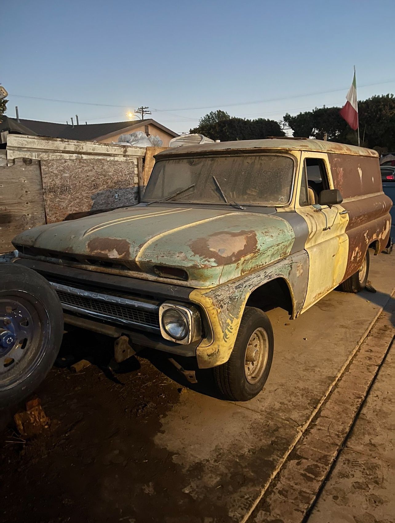 1966 Chevy Panel Truck For Sell Or Trade
