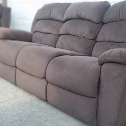 Brown Recliner Couch Set “WE DELIVER”