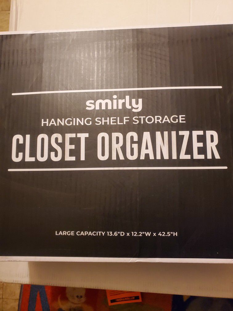 Smirly Hanging Closet Organizer