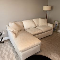 Living Spaces Sectional Couch