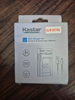 Kastar Slim-VG114U Camera & Camcorder Charger