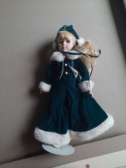 Vintage Porcelain Doll 