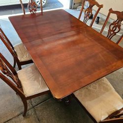 Dining Room Table Set With 6 Chairs 
