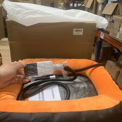 Heated Pet Bed – Orange