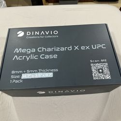 Dinavio Crafthouse Acrylic Display Case... Size: Mega Charzrd UPC Case