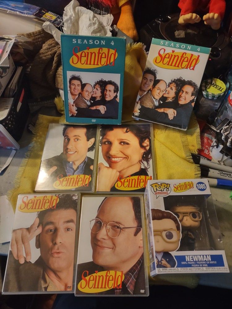 Season 4 Seinfeld Box Set And Funko Pop Will Not Separate