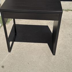IKEA MICKE black-brown Desk 