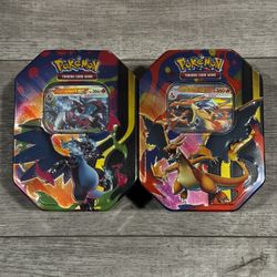 Mega Charizard X & Y Tins $40 Each Sealed BNIB