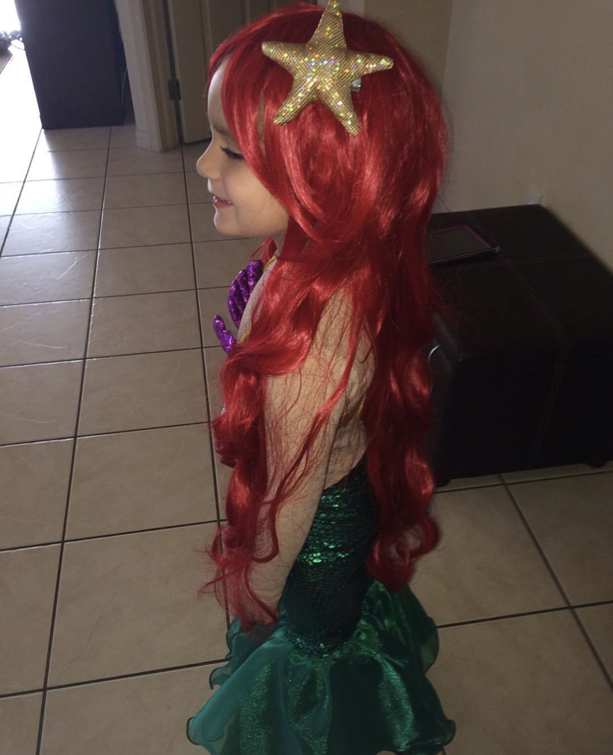 High end little mermaid costume 6-8 years old fit payed 150